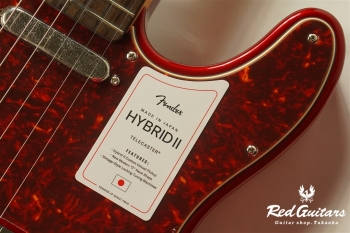 2021 Collection Made in Japan Hybrid II Telecaster - Candy Apple Red